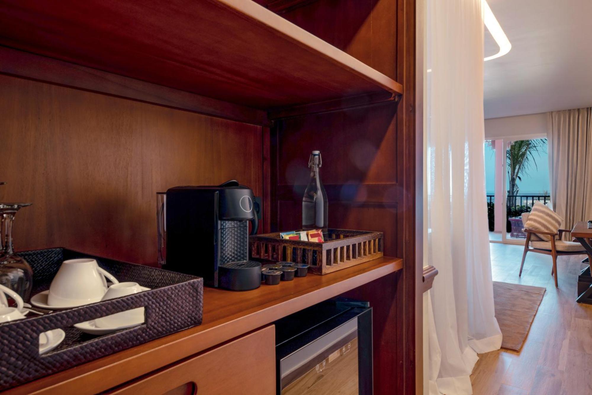 The Mora Zanzibar Hotel Matemwe  Ngoại thất bức ảnh A Nespresso machine in a hotel room