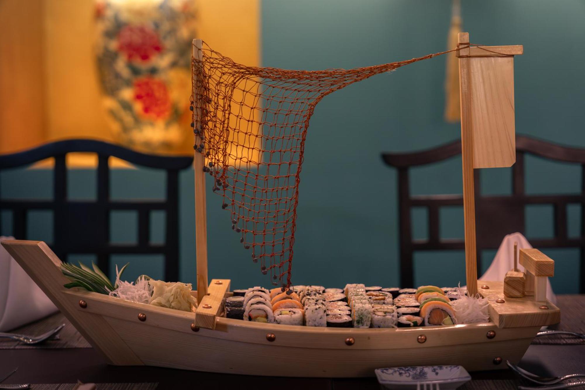 The Mora Zanzibar Hotel Matemwe  Ngoại thất bức ảnh Sushi boat